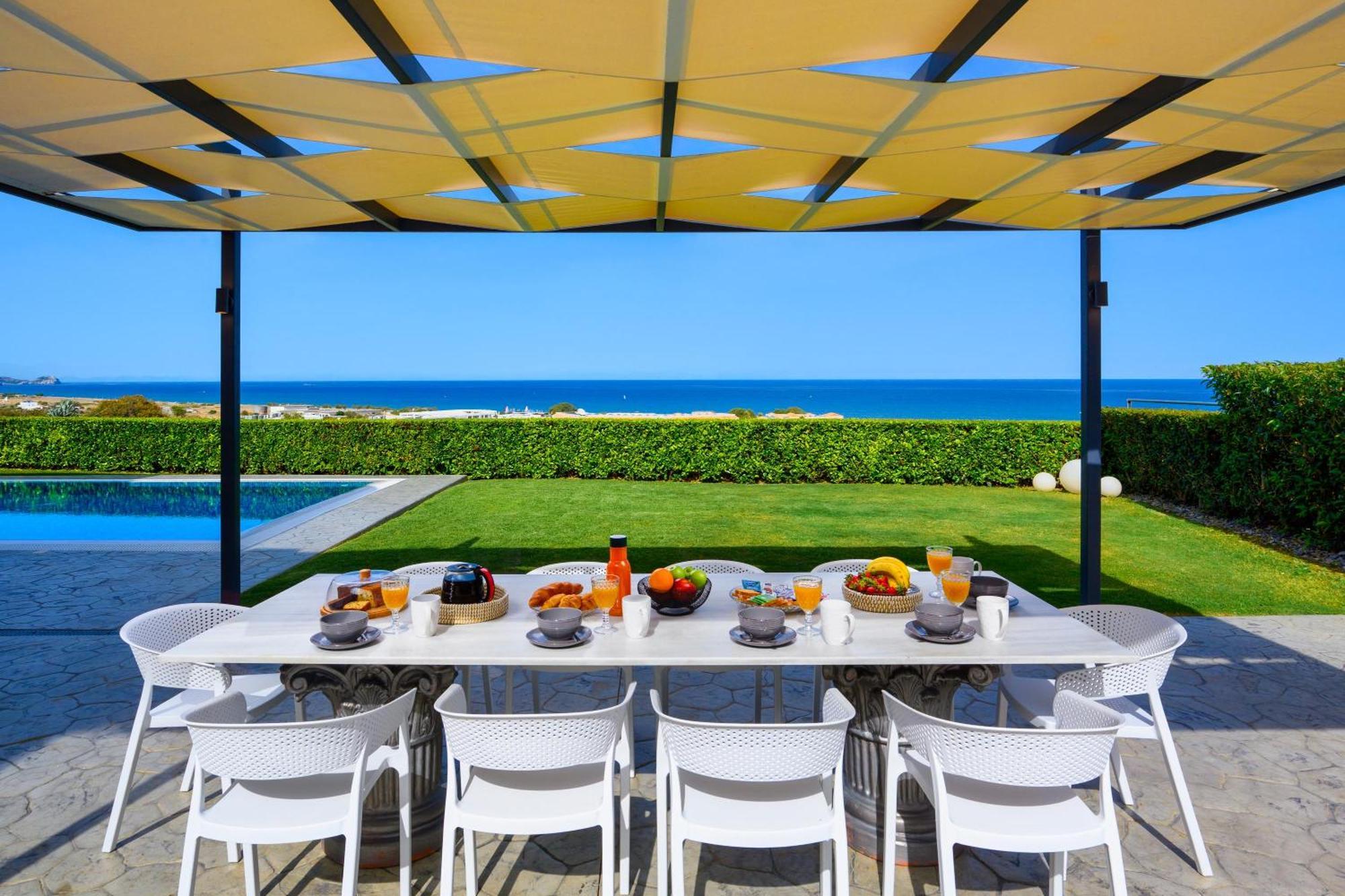 קולימביה Hill & Sea View Villas מראה חיצוני תמונה