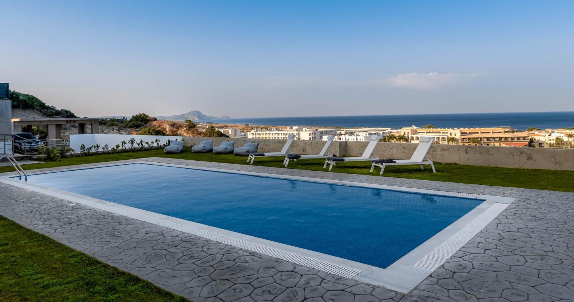 קולימביה Hill & Sea View Villas מראה חיצוני תמונה