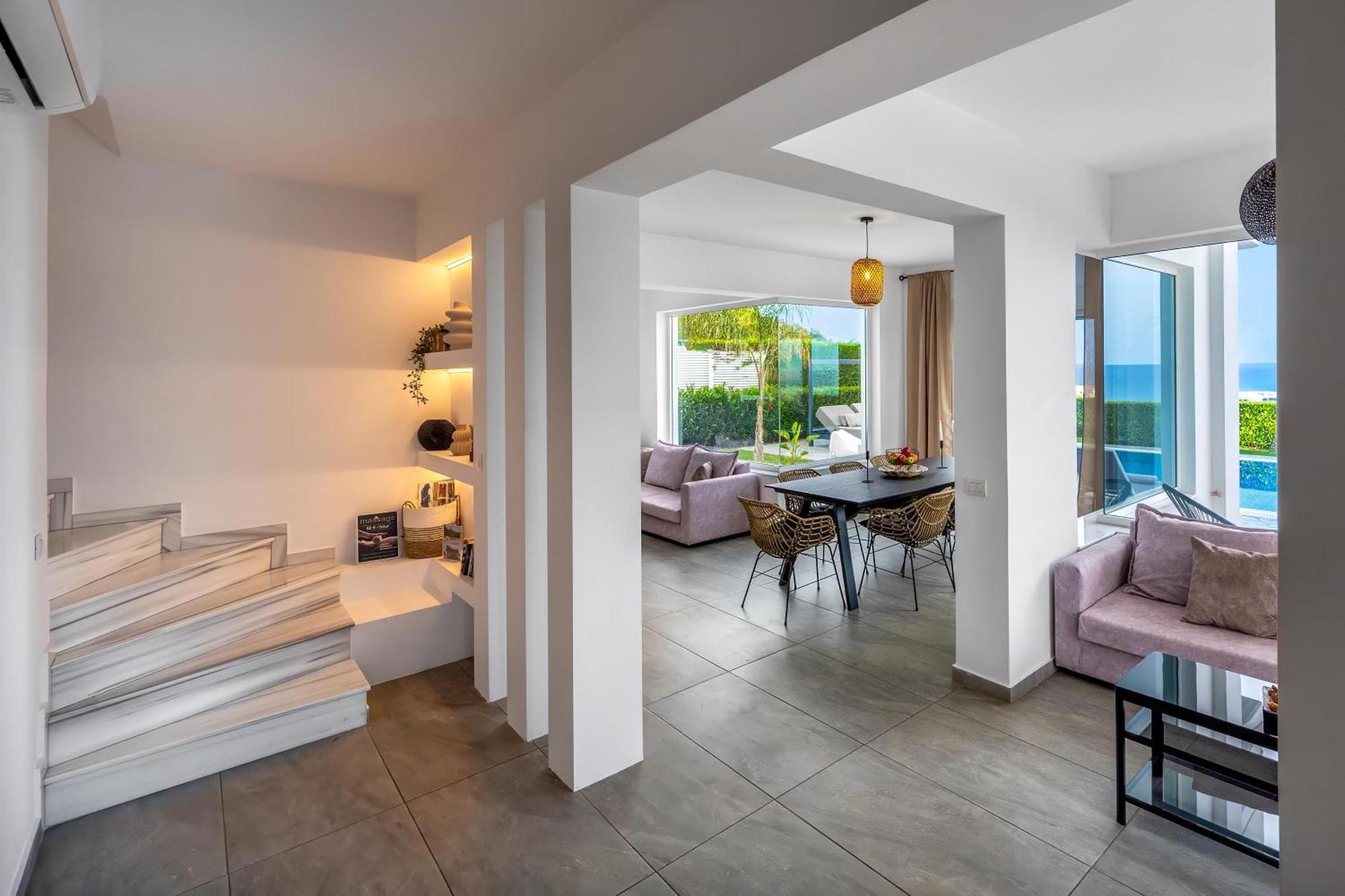 קולימביה Hill & Sea View Villas מראה חיצוני תמונה