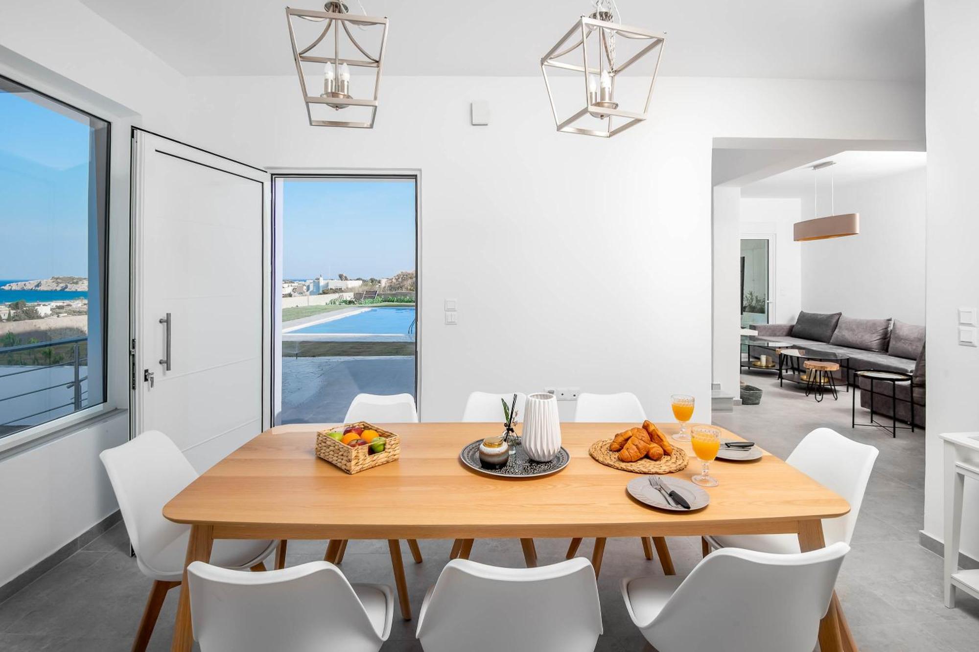 קולימביה Hill & Sea View Villas מראה חיצוני תמונה
