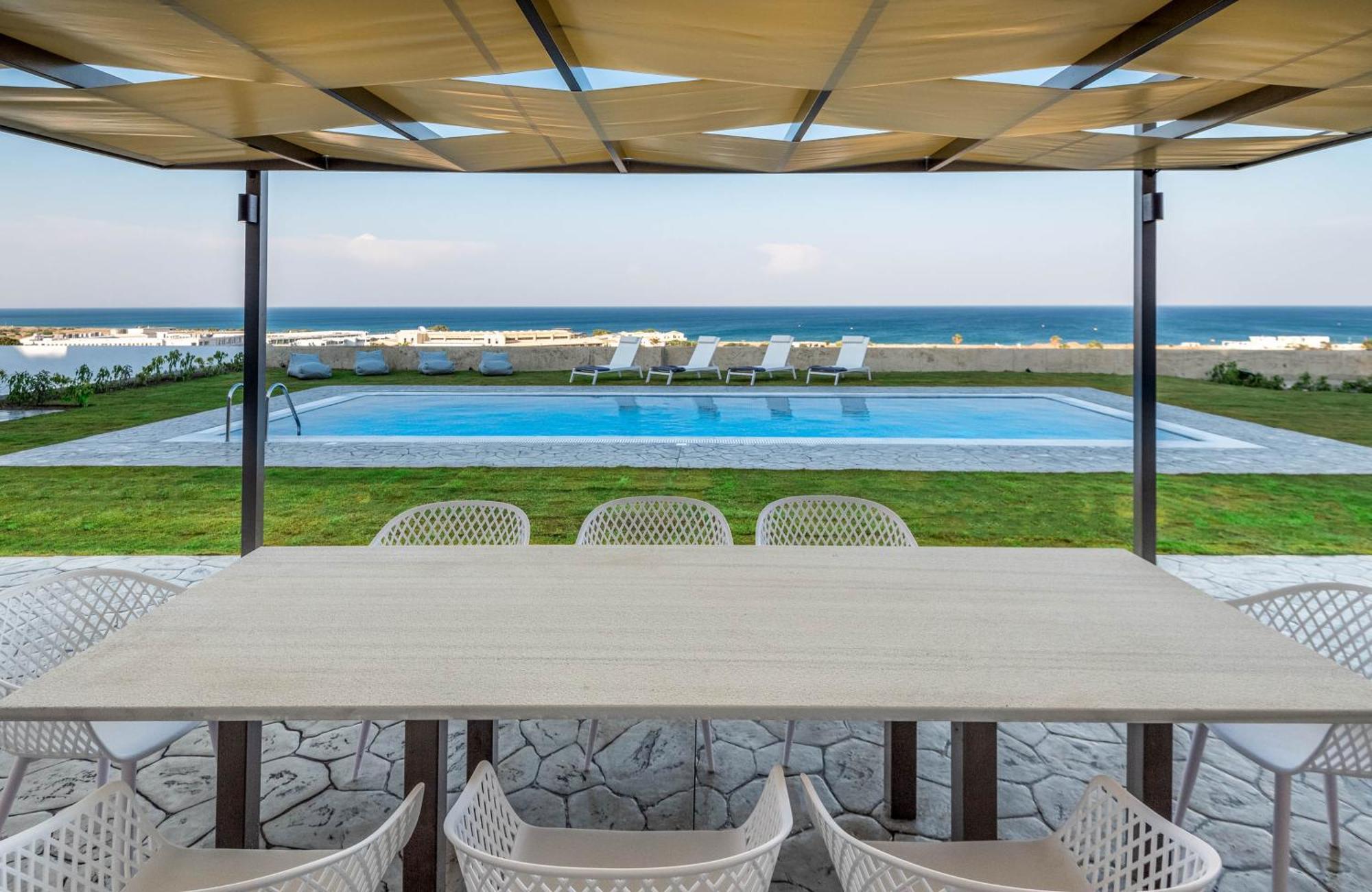 קולימביה Hill & Sea View Villas מראה חיצוני תמונה