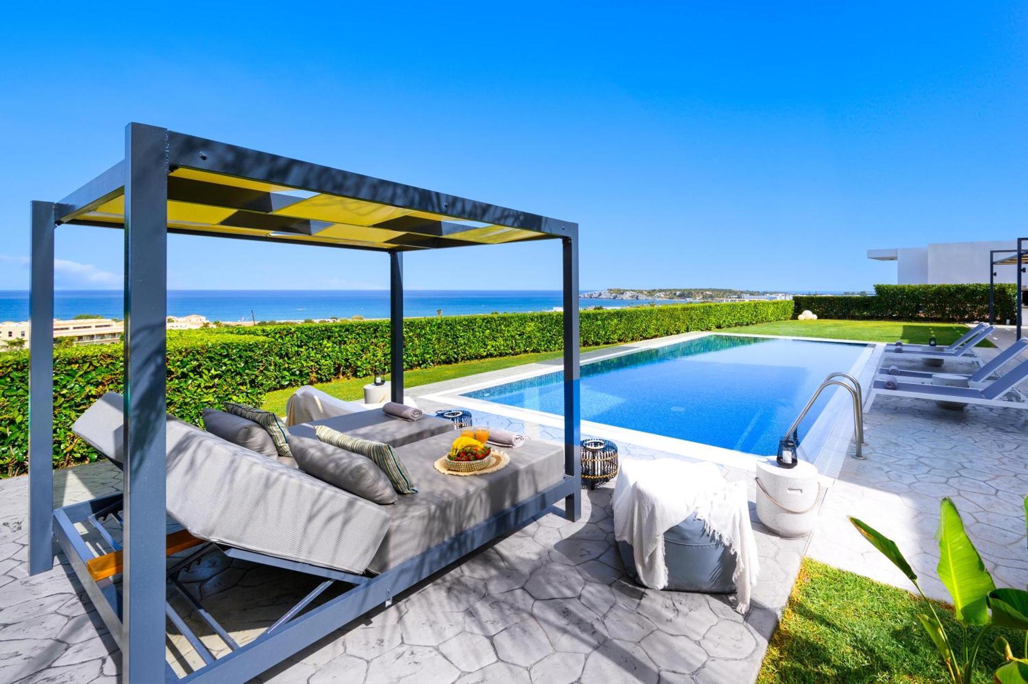 קולימביה Hill & Sea View Villas מראה חיצוני תמונה