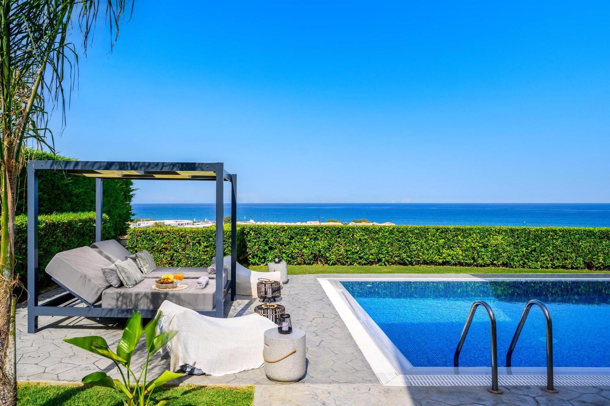 קולימביה Hill & Sea View Villas מראה חיצוני תמונה