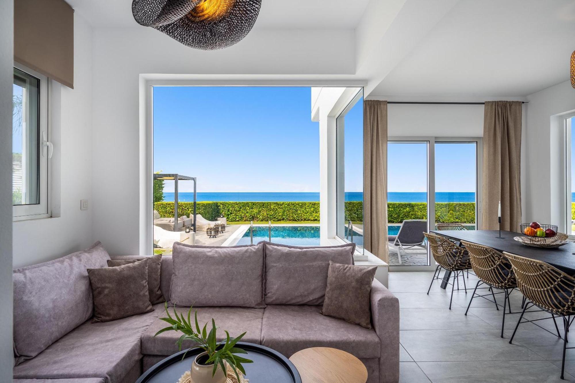 קולימביה Hill & Sea View Villas מראה חיצוני תמונה
