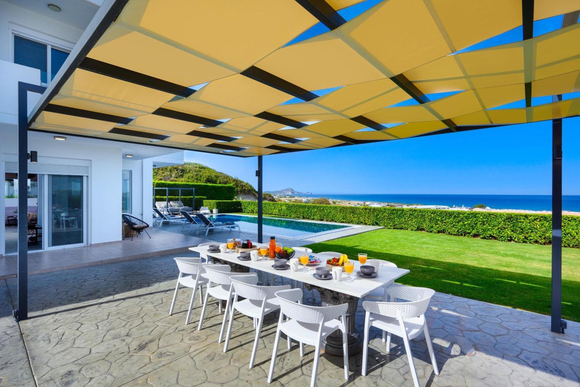 קולימביה Hill & Sea View Villas מראה חיצוני תמונה